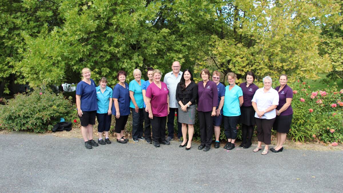 COMMUNITY SPIRIT: Tenterfield Care Centre employs 96 staff, making it one of the largest employers in the area, offering positions in administration, hotel services, care staff and registered nursing staff.