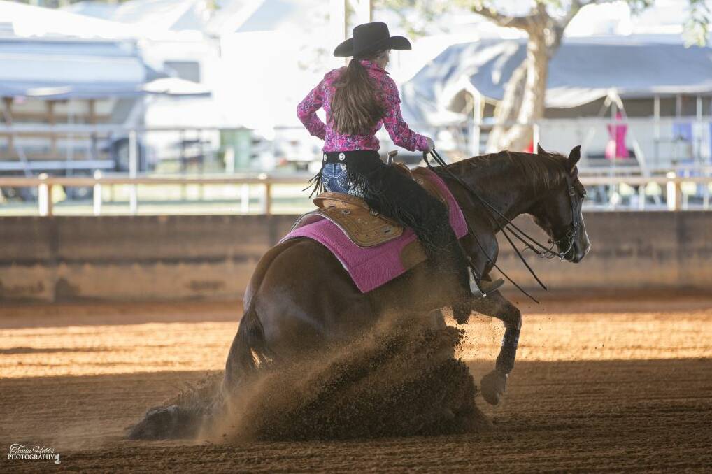 Harnessing talent: Sidney and Chewy soar in reining world