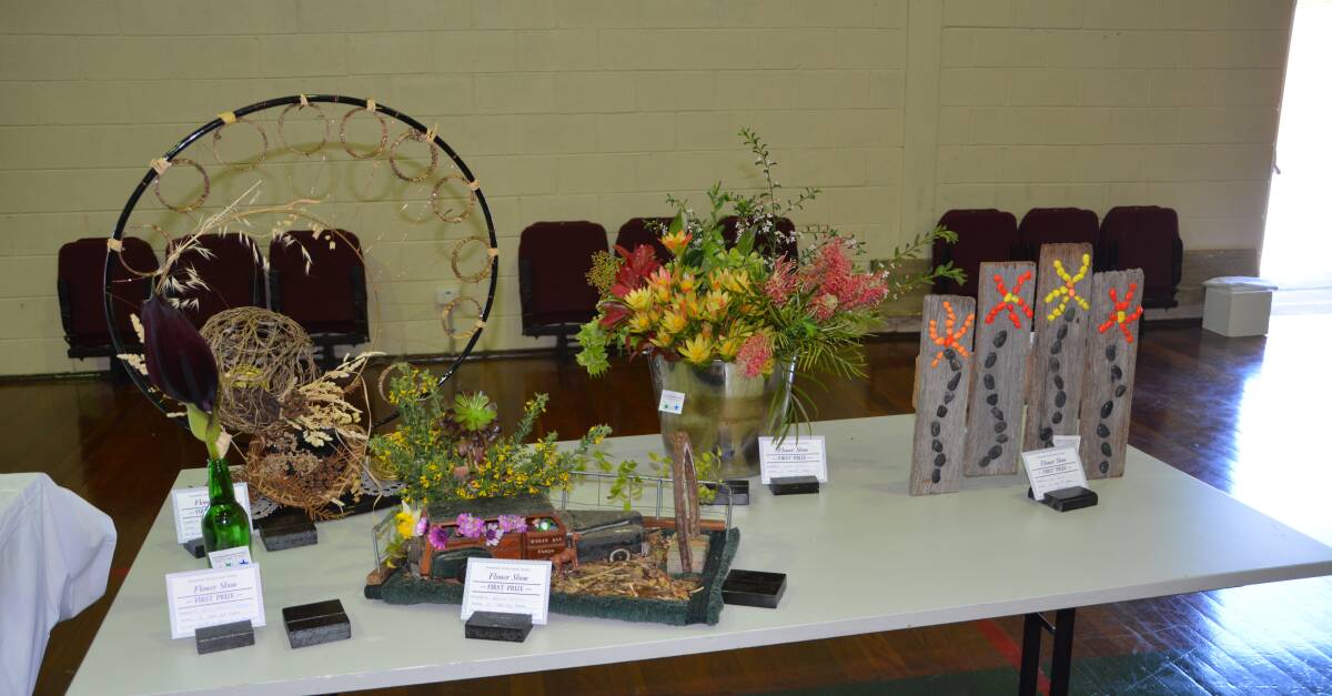 In bloom: Exhibits from the Spring Flower Show.