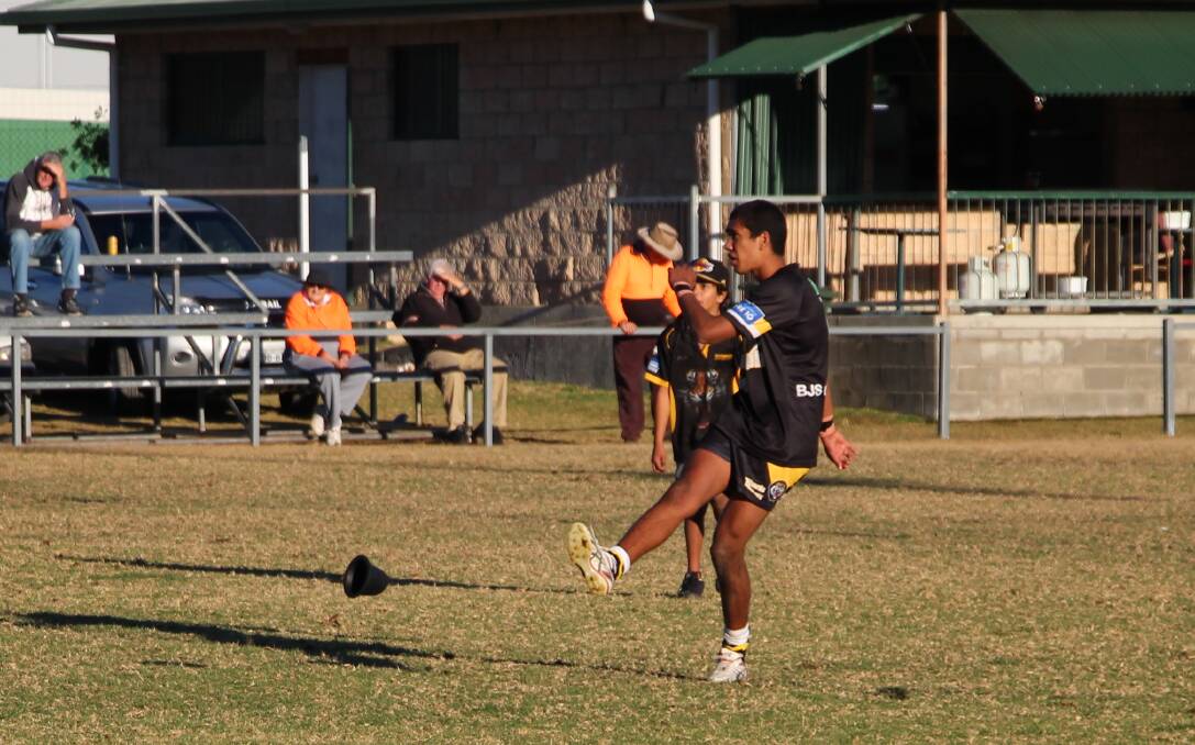 Kicking star Geoff Swan Jnr will be sorely missed by the Tigers when he returns to school.