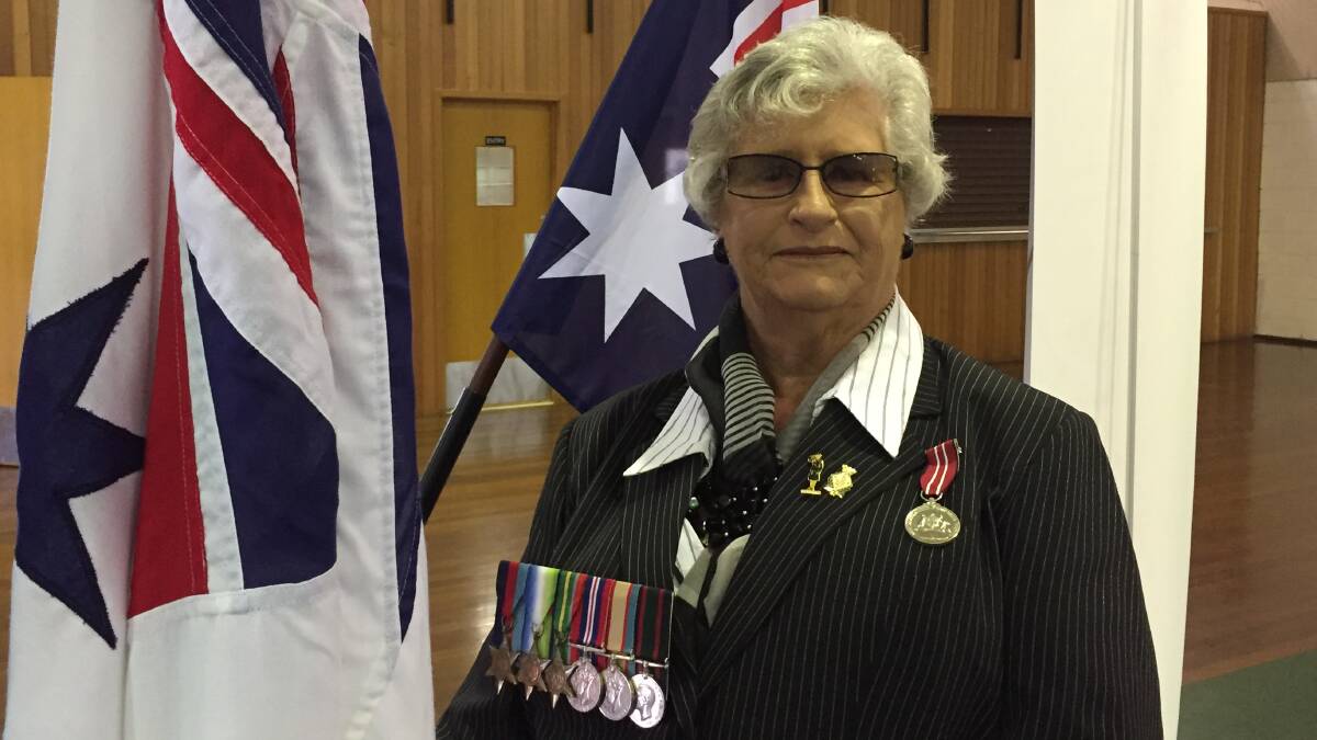 Former WRAN Coral Donnelly said as well as the fallen remember those who returned unable to live a normal life.