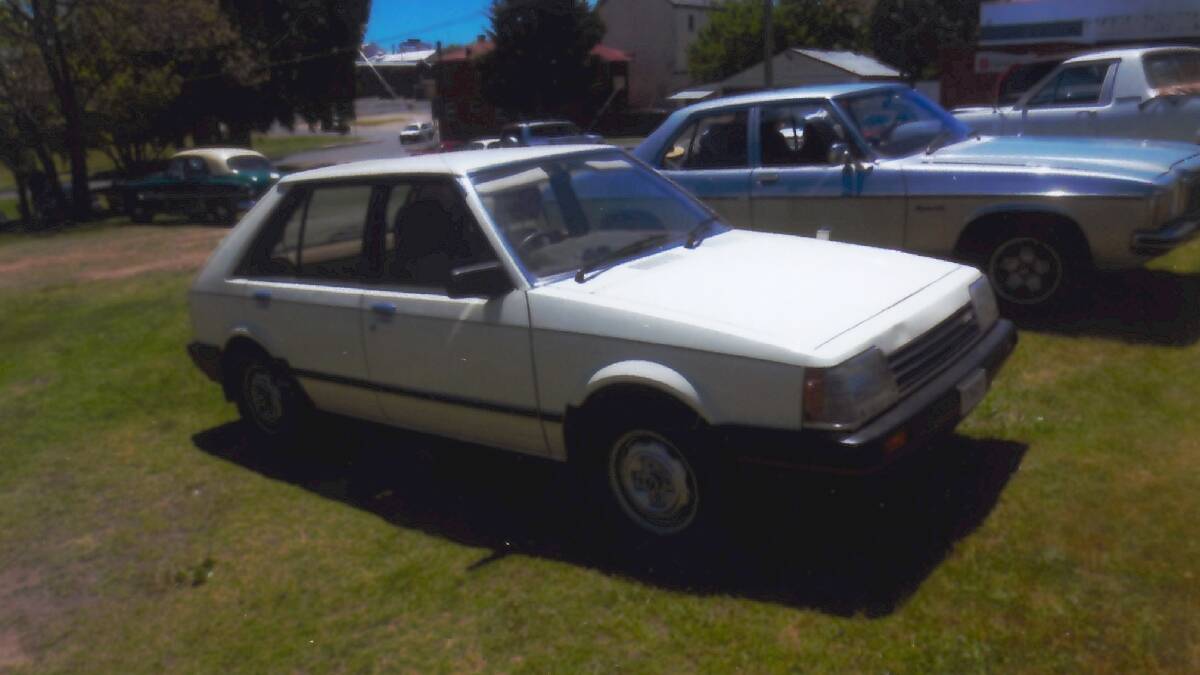 CAR OF THE MONTH: Peter Spedding's 1986 Mazda 323 is now eligible for classic car rego, and entree to the Veteran & Vintage Car Club.