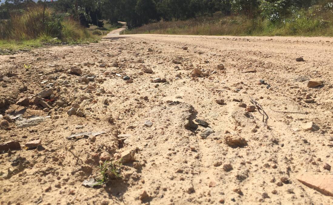 SAFETY CONCERNS: Many gravel roads around the shire have been eroded by recent rains, causing a major work backlog for road gangs.