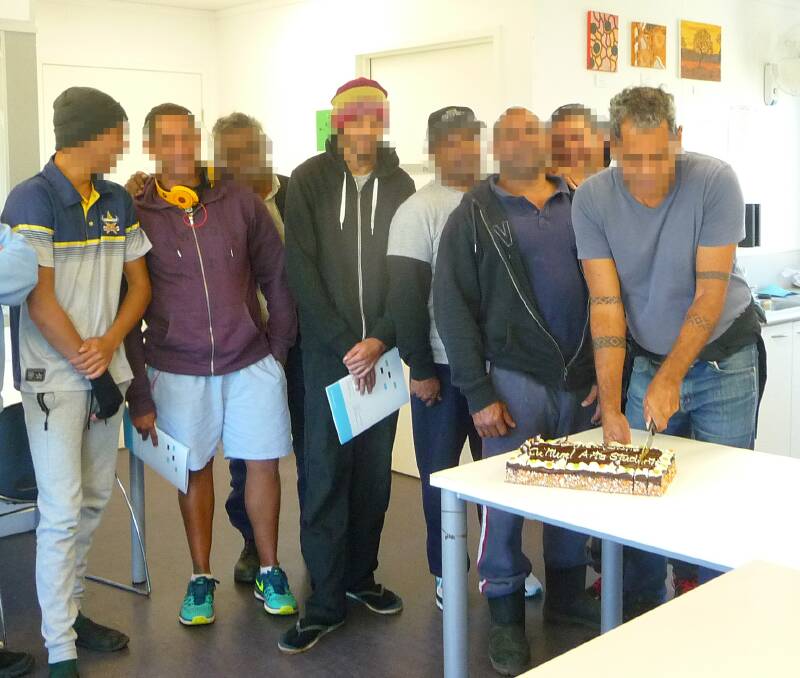 Nine offenders have completed a Certificate II in Aboriginal and Torres Strait Islander Cultural Art.