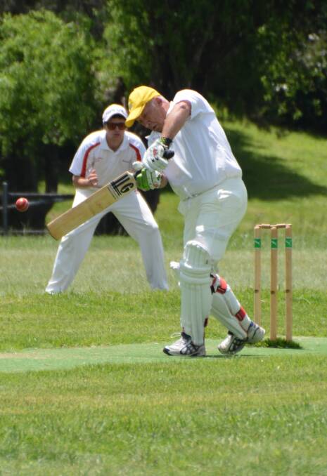 FINE BALANCE: Allan Donges is one of the more mature players balancing out the youth component in Tenterfield's cricket team.