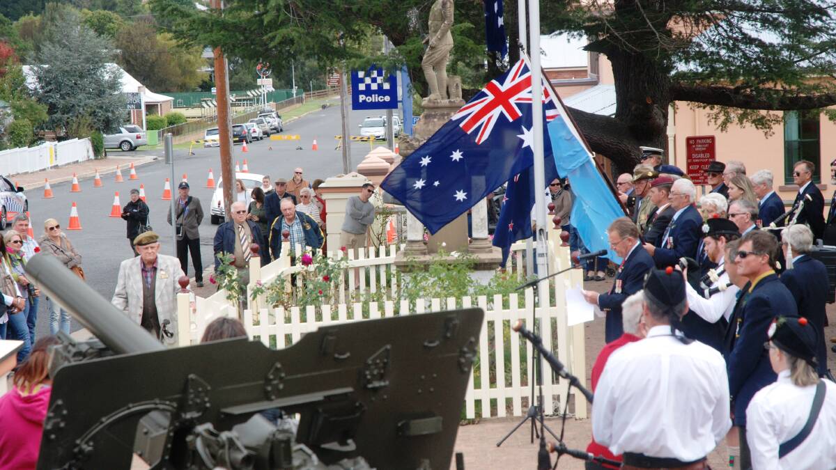 Memorial Hall will again be the centre of ANZAC Day commemorations in Tenterfield.