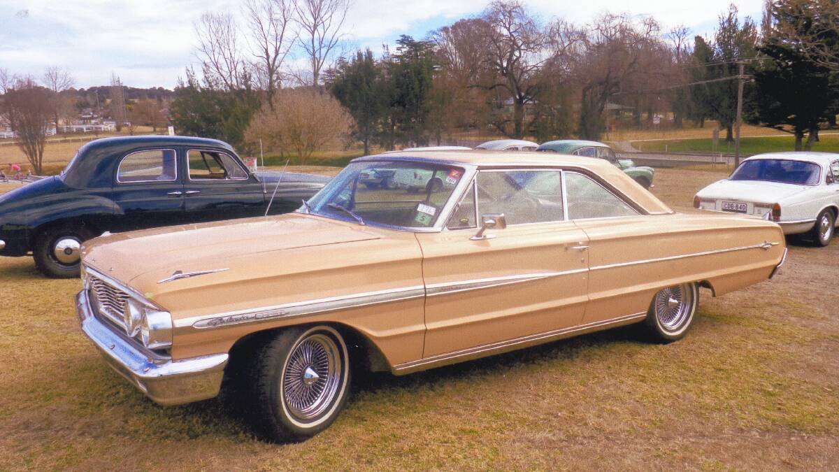 
CAR OF THE MONTH: Gavin Hillier's 1964 Galaxie XL 500 is in excellent original condition.
