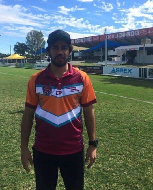 STAR PERFORMER: Tenterfield Tigers' Jarrod McIntosh was played for the Queensland Outback team against some tough competition in the North Queensland United side. 
