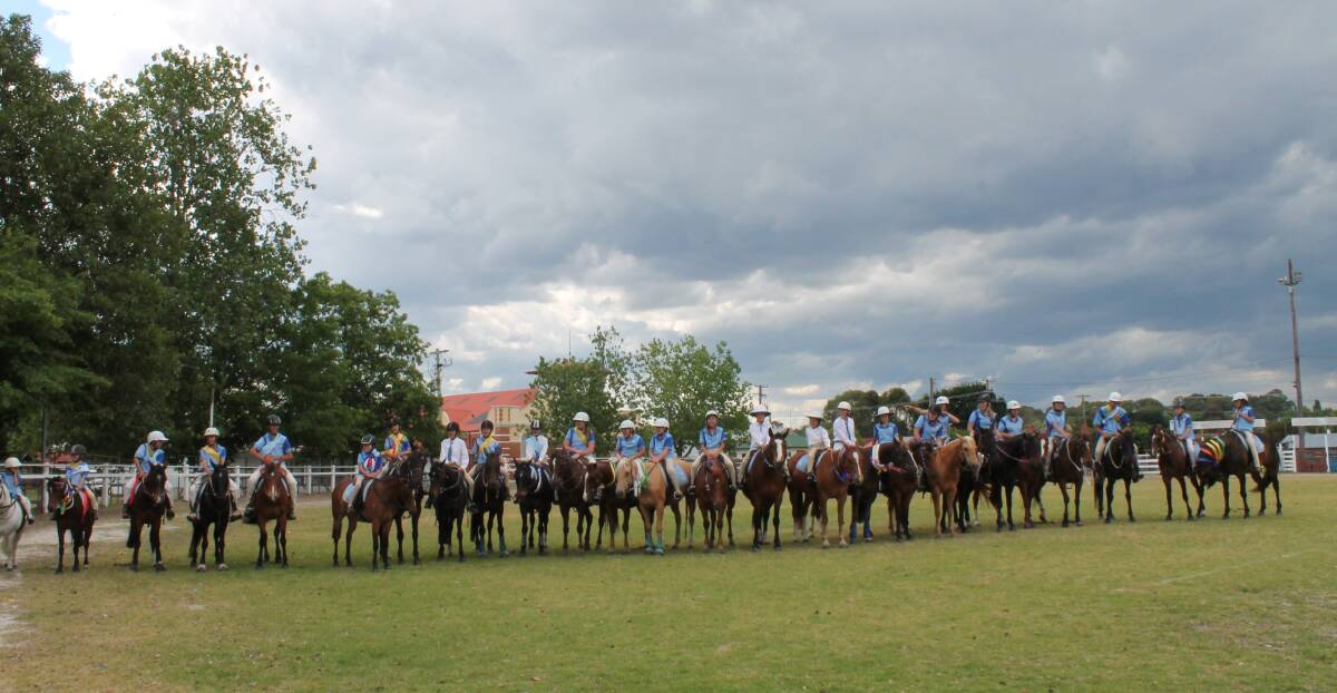 Tenterfield had a massive turnout of riders at the interclub events on Saturday and Sunday. 