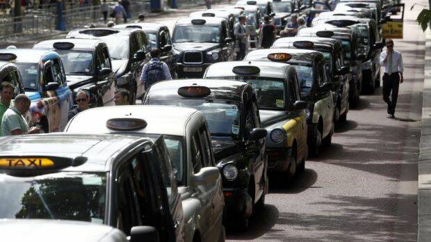 Just as nobody has ever been forced to hail a black cab, so nobody has ever been forced to order an Uber. Photo: Bloomberg
