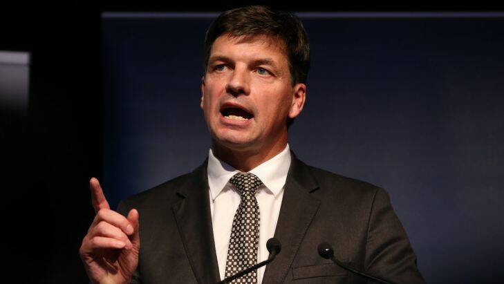 afr the Hon Angus Taylor MP and Assistant minister for cities and Digital Transformation speaking at the Debate on Negative Gearing at the Four seasons hotel 21st June 2016 photo by Louise Kennerley AFR