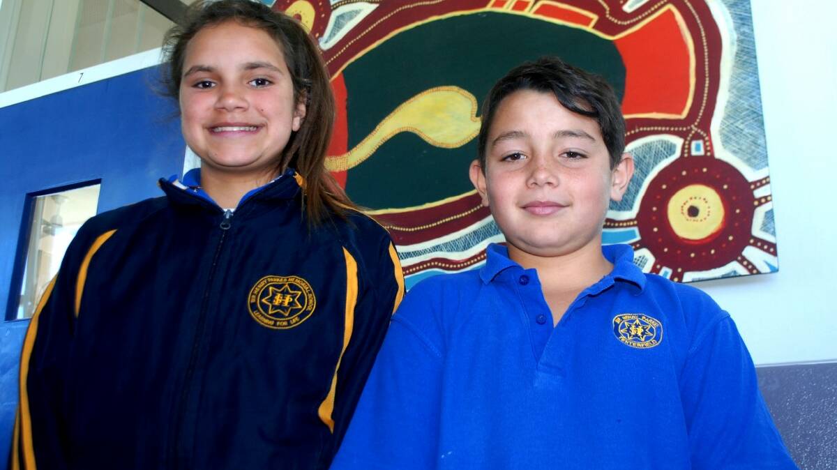 GOOD NEWS: Jara Duroux and Tyran Petrie have become beneficiaries of an Indigenous scholarship program run by not-for-profit Yalari.