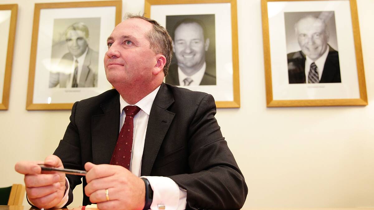 Barnaby promises $10 million for planning Tenterfield heavy bypass