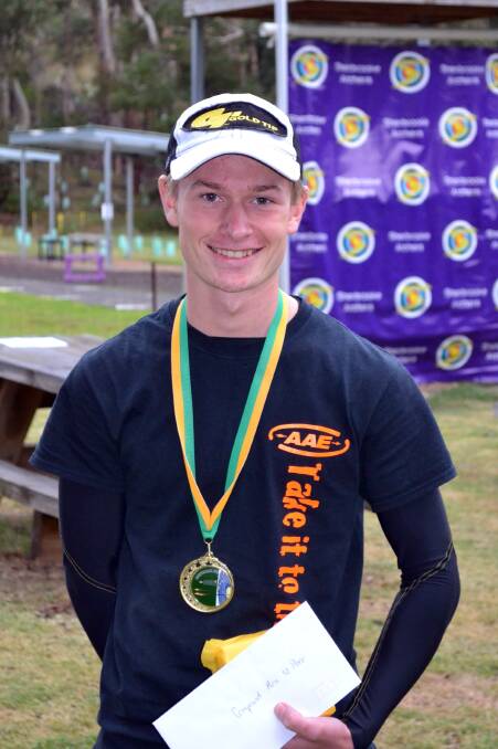 ON TARGET: Woodenbong archer Remy Leonard has found success in the Australian Field Open archery championships in Melbourne.