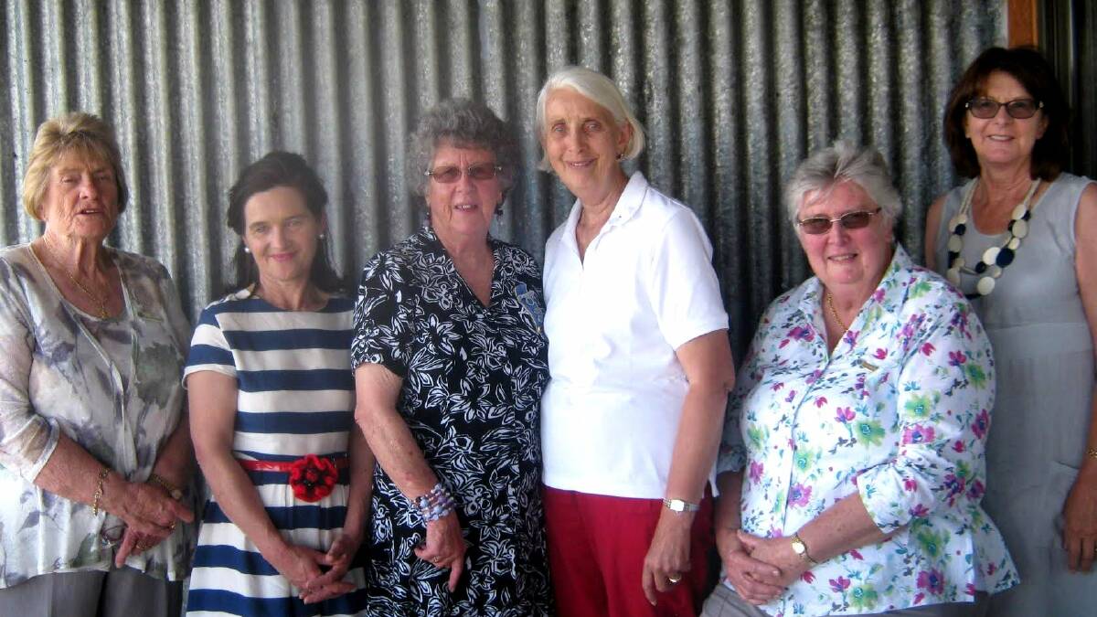 Joining the CWA luncheon at Deetswood Winery were Iris Willoughby-Reynolds, Mary Hollingsworth, Janet Hayne, Rhonda Rovera, Anne Stark and Rita Campbell.