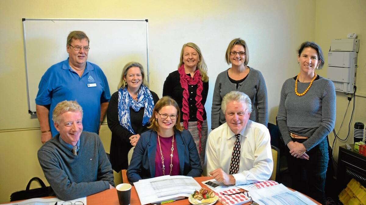 Tenterfield tourism officer Caitlin Reid (front and centre) met with counterparts from across the New England High Country group to work out their promotion strategies.