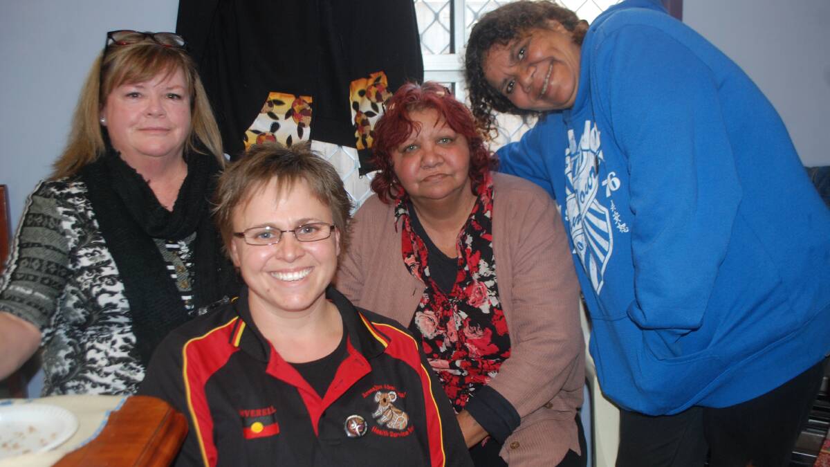 Tenterfield came together on Monday to mark NAIDOC Week with a morning tea at Moombahlene Local Aboriginal Land Council.