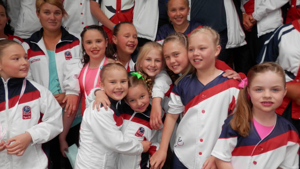 The girls were all smiles at their recent Coffs Harbour interclub competition.