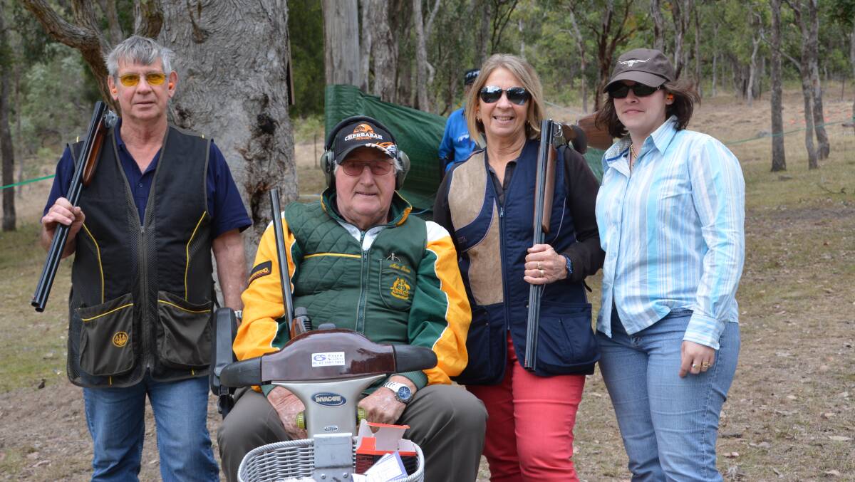 CLAY EVENT: Shooters congregated in Tenterfield over the weekend for the Mckenzie Thaw clay event. Participant names withheld for security purposes.