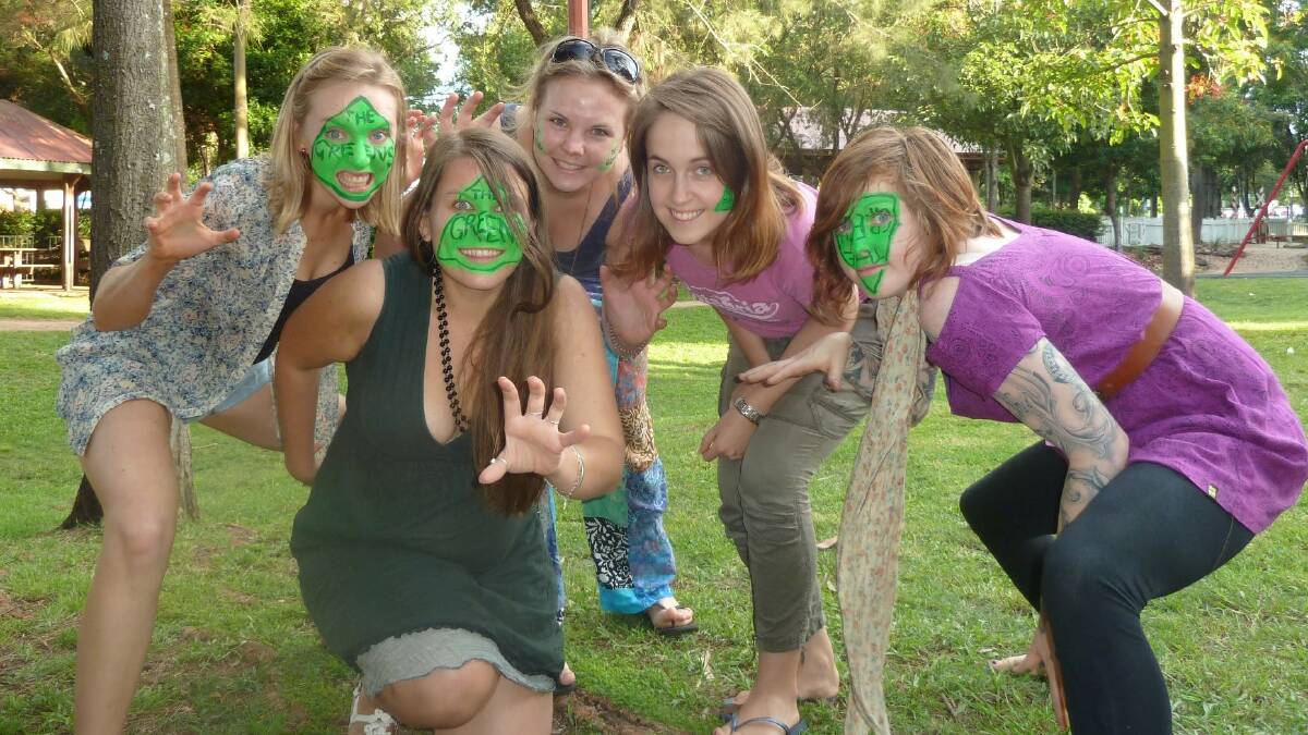 Northern Rivers Young Greens members (pictured) say they’ll put up a bigger fight when the next election rolls around. 