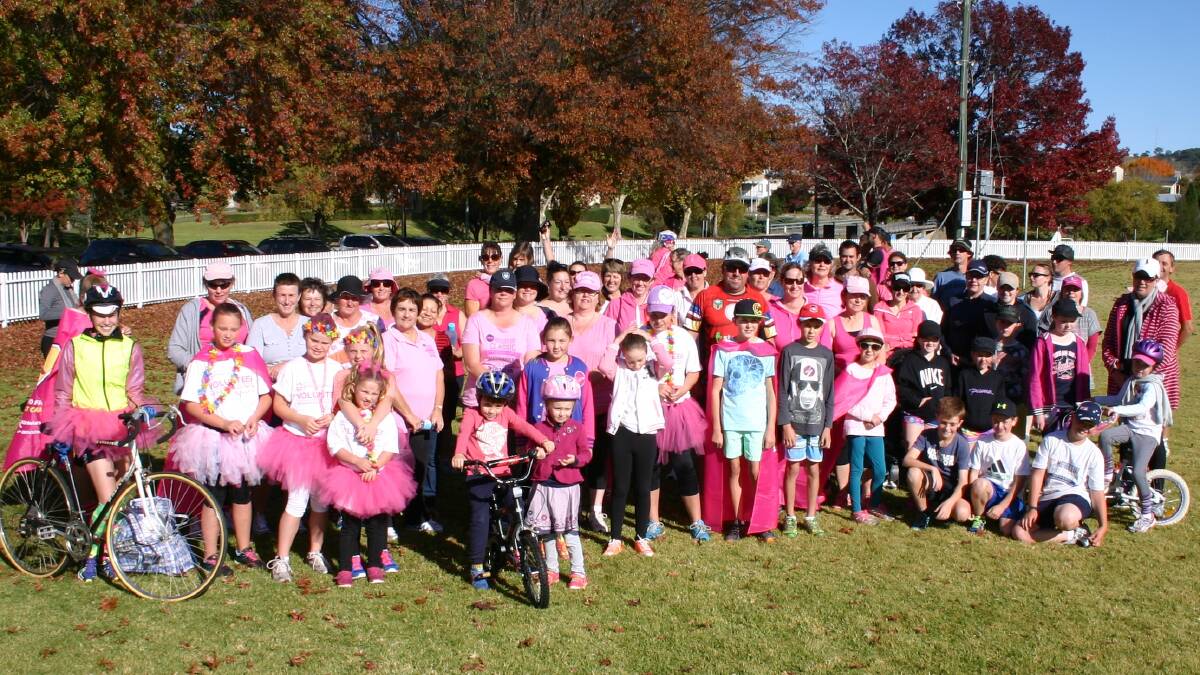 Close to 80 people turned out on Sunday to participate in Tenterfield's annual Mother's Day fun run.