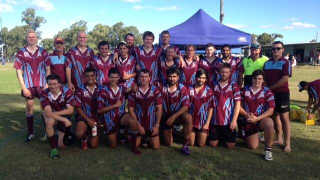 The Border Bushrangers played Roma and District over the weekend in Miles.
