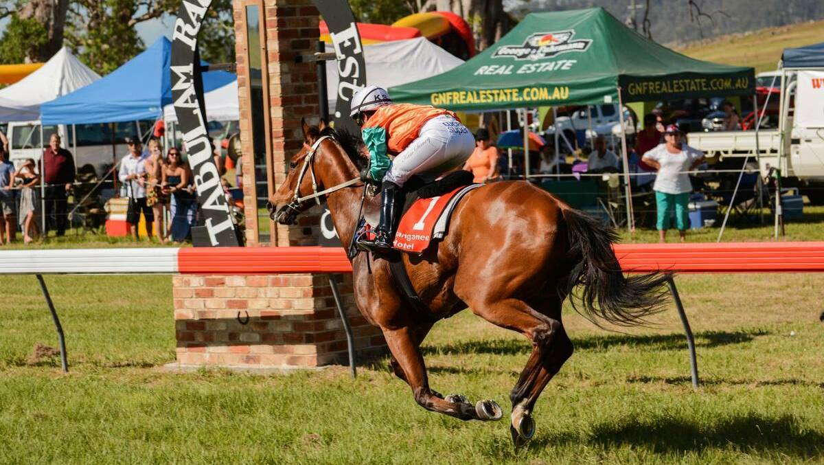 The 2014 Tabulam Races were bigger than ever as over 2000 people flocked to the country track. Pic courtesy of Tabulam Racing Club and Vaughn Hagelstein.