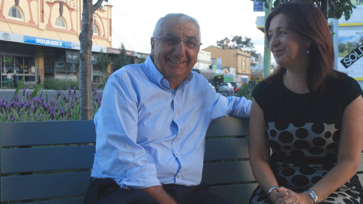 Thomas and Deborah George visited Tenterfield the day after winning the seat of Lismore.