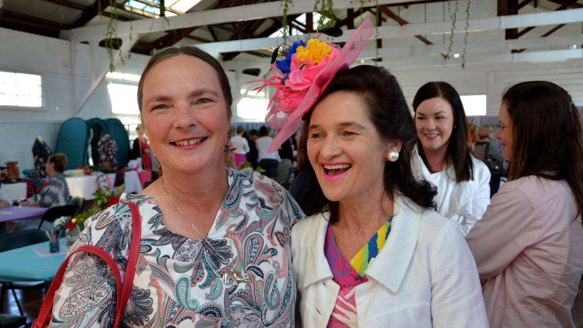 Ladies let their hair down for a day out while flower enthusiasts displayed their creations in a busy weekend in Tenterfield that also included plenty of sporting action.