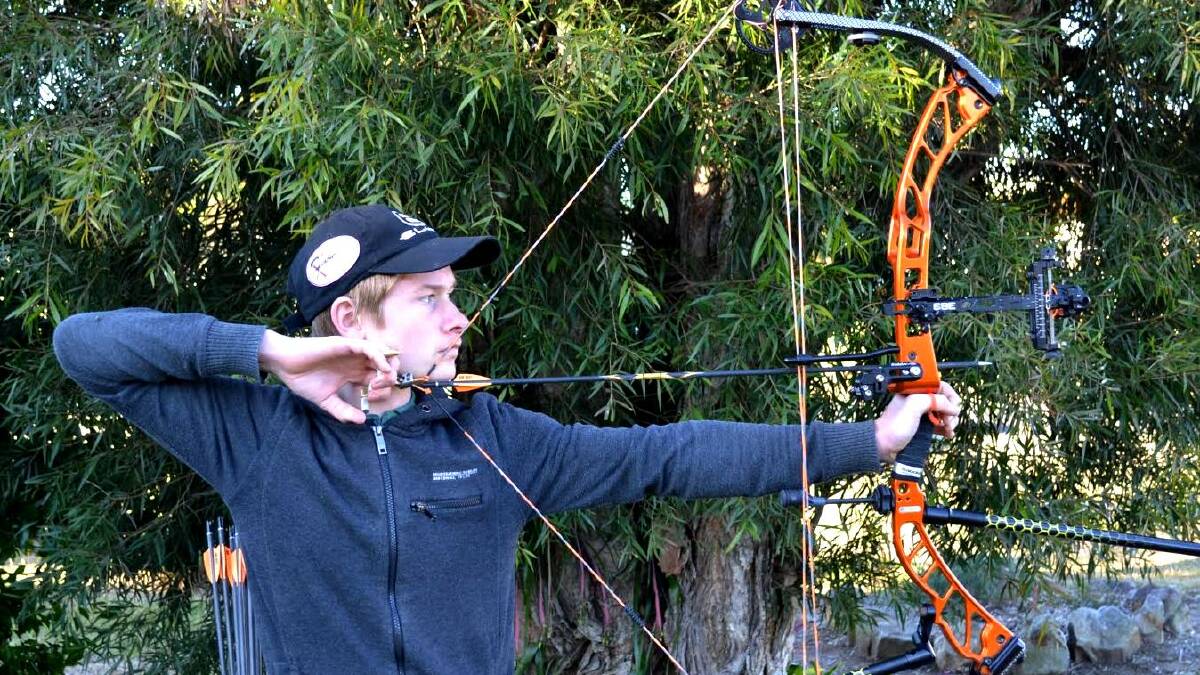 TAKING AIM: Young archer Remy Leonard has been selected to represent Australia at the 2016 World Archery Championships in Turkey.