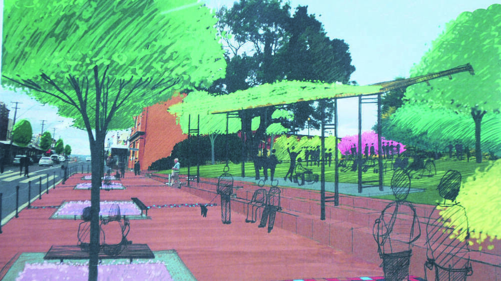 CLOSE?: Locals will have an opportunity to see how close Bruxner Park's final design came to architect John Mongard's original concept when it's opened to the public over the next couple of days.