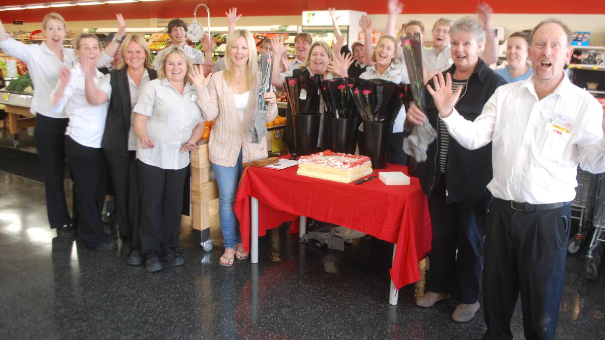 Staff and customers celebrated the official opening of the store last Wednesday. 