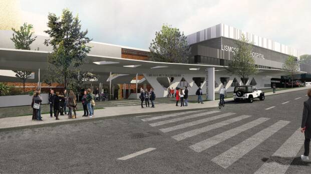 Funding for further redevelopment of the Lismore Base Hospital was the electorates big budget winner. This image is an artists impression of the finished product.