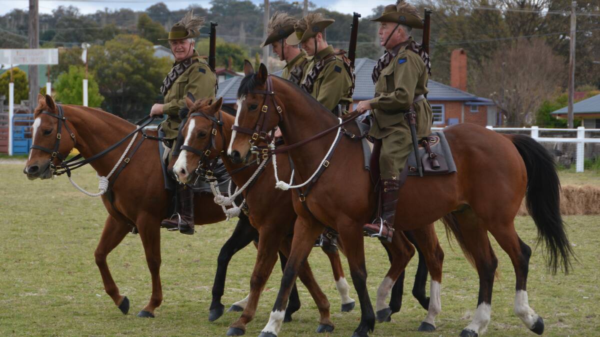 TRADITION: Light Horse troops from four areas congregated in Tenterfield to compete for the Light Horse Association Cup.