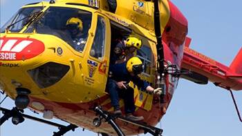 A family had to be located by the Westpac Helicopter Service after they had become lost in the Rocky Creek area for two days.