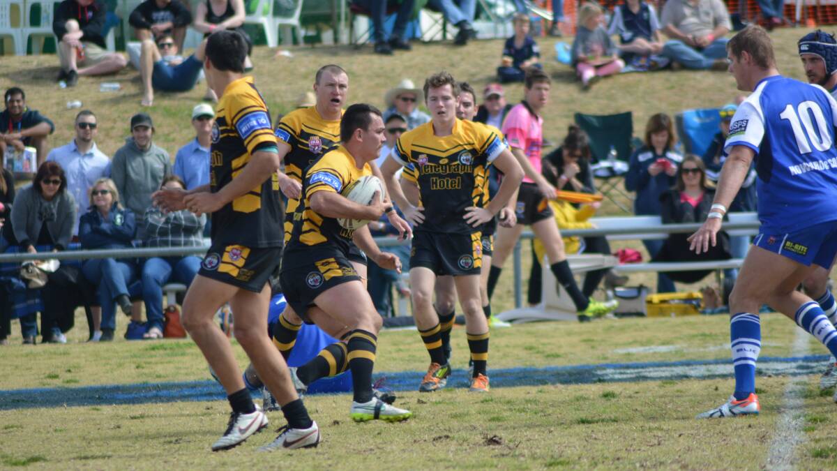 The Tenterfield Tigers battled the Stanthorpe Gremlins in a Queensland Intrust Super Cup curtain raiser on Sunday. Photos by Debbie Minns.