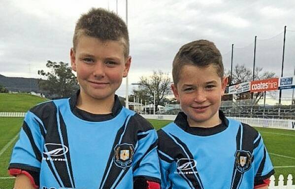 Sir Henry Parkes' Will Holley & Braith Clark catch scouts' attention at state carnival