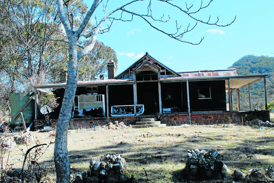 The house J.F. Thomas lived in at Mt Mackenzie in Tenterfield.