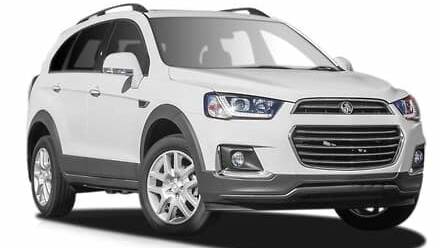 A woman is believed to have gone missing in a car similar to this, a 2017 white Holden Captiva station wagon, with NSW registration YHS 51F. Picture: Supplied