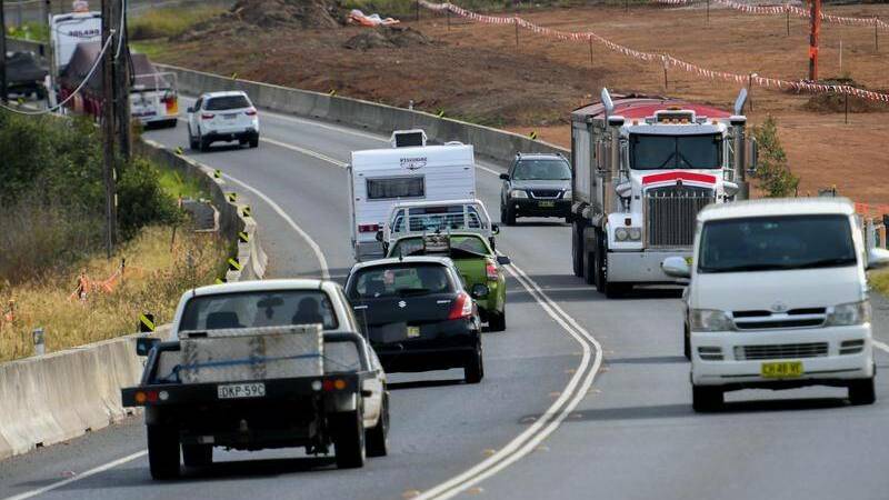 New England roads have been rated poorly by AusRAP, a road safety rating assessment system. file