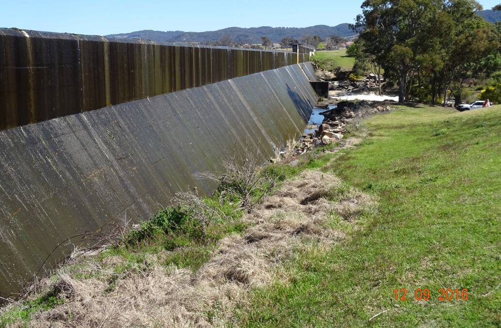 Tenterfield Town Dam. Picture by Tenterfield Shire Council