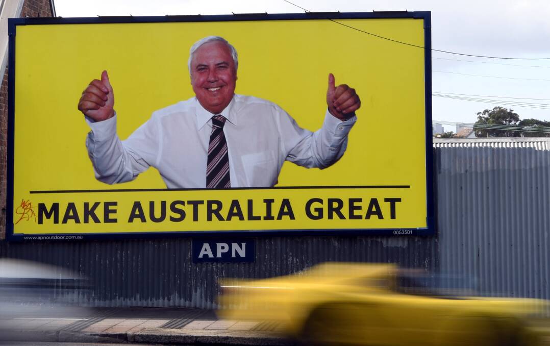 Clive Palmer’s United Australia Party to field New England candidate