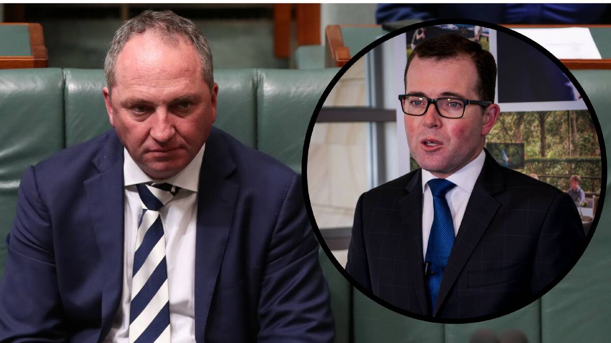 GETTING READY: The party claims NSW Nationals MP Adam Marshall is being groomed for Barnaby Joyce's federal seat.