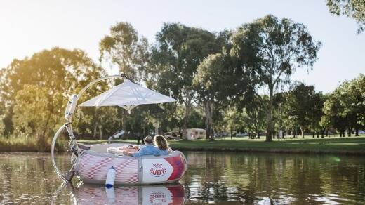 BBQ Buoys on the River Torrens in Adelaide. Photo: BBQ Buoys 
