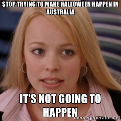 Does Australia care about Halloween?