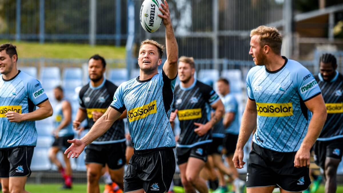 Aiming high: Can the Sharks win the competition from fourth? Picture: AAP