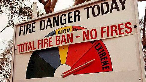 HIGH ALERT: The NSW RFS has issued a total fire ban on Sunday for the New England and North West slopes and plains. Photo: File photo 