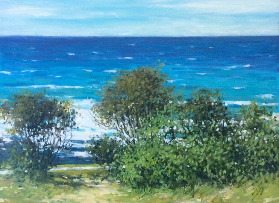 An afternoon at Lennox Head by Peter Champion