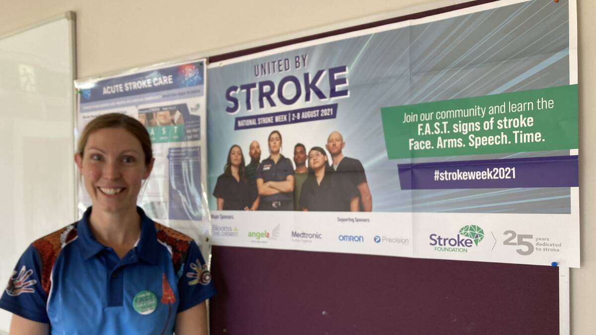 Jaclyn Birnie is the stroke care coordinator for the Northern Tablelands Sector - she wants you to have regular health checks with your GP