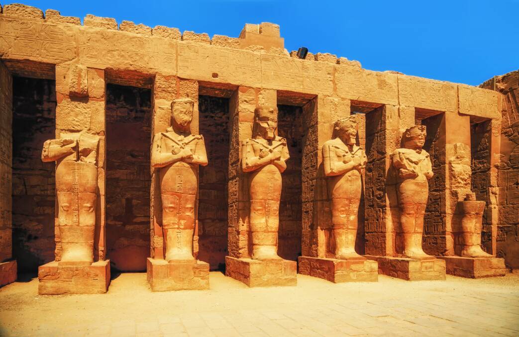 Karnak Temple's hall of caryatids in Luxor. Picture: Shutterstock
